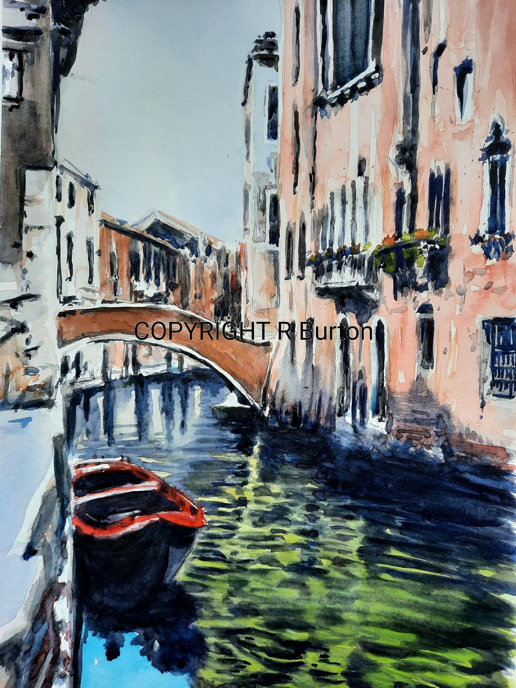 Canal Moorings Venice